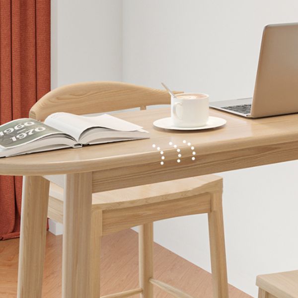 Modern Trestle Base Bar Table Set 1/2/3 Pcs Solid Wood Bar Table and Stools Clearhalo 'Bar Furniture' 'furn' 'furn_home_bar_bar_sets' 'Furniture' 'Home Bars & Bar Sets' 'home_bar_bar_sets' 'Kitchen & Dining Furniture' 1200x1200_417e537e-c7df-4bd1-943f-71055d7759e0