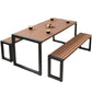 Modern 1/3/5 Pieces Dining Set Rectangle Wood Dining Table for Dining Room Clearhalo 'Dining Room Sets' 'Dining Tables & Seating' 'dining_room_set' 'furn' 'furn_dining_room_set' 'Furniture' 'Kitchen & Dining Furniture' 1200x1200_417fb186-0b04-48cb-847c-74120800ef87