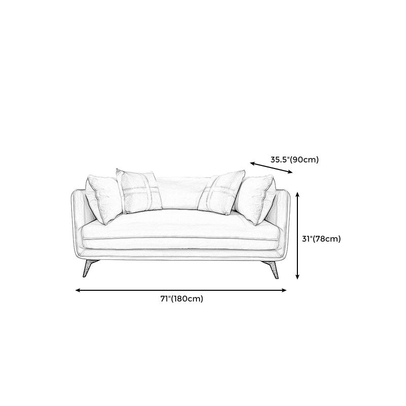 Modern Stain-Resistant Faux Leather Sofa Square Arm Sectional for Apartment Clearhalo 'furn' 'furn_sectionals' 'Furniture' 'furniture_sectionals' 'Living Room Furniture' 'Sectionals' 1200x1200_4184a02e-fc32-435e-9907-7a23ae1ad467
