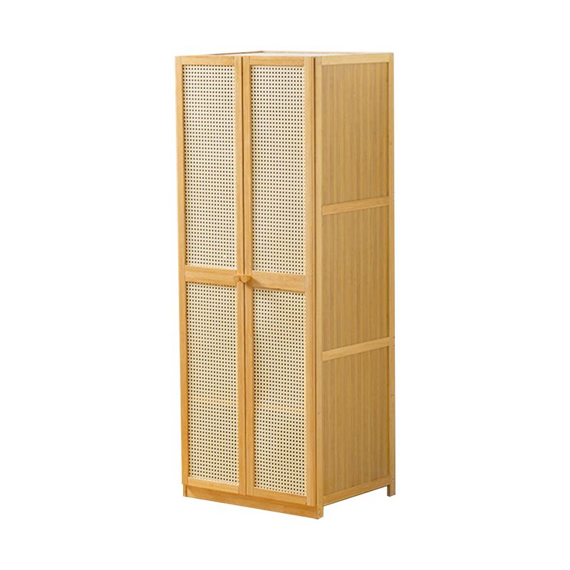 Modern Style Wardrobe Cabinet Wooden Wardrobe Armoire with Shelves Clearhalo 'Armoires & Wardrobes' 'armoires_wardrobes' 'Bedroom Furniture' 'furn' 'furn_armoires_wardrobes' 'Furniture' 1200x1200_41850f68-5a3d-4848-bec7-f02c279ecf2b