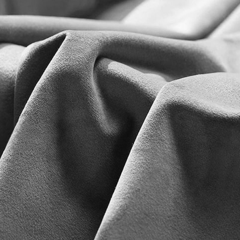 Gray Modern Velvet Sofa 16.92" High Armless 3/4/5-seater Sofa Clearhalo 'furn' 'furn_sofas' 'Furniture' 'Living Room Furniture' 'Sofa' 'sofas' 1200x1200_41876cce-f2e9-4623-b6e5-2090a830fe1f