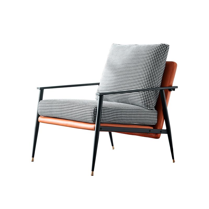 Chenille Arms Included Chair 32.28" Wide Armchairwith Pillow Back Clearhalo 'Accent Chairs' 'accent_chairs' 'Chairs & Seating' 'furn' 'furn_accent_chairs' 'Furniture' 'Living Room Furniture' 1200x1200_4189018f-b8ce-469b-9fea-747518472e48