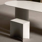 Contemporary Solid Wood Oval Shape Dining Table Kitchen Dining Table with Double Pedestal Base Clearhalo ' dining_table' 'Dining Tables & Seating' 'Dining Tables' 'furn' 'furn_dining_table' 'Furniture' 'furniture_dining_table' 'Kitchen & Dining Furniture' 'kitchen&dining_furn' 'kitchen' 'kitchen_dining_table' 1200x1200_418a2b7a-2b07-4d36-b760-862debbcb7db