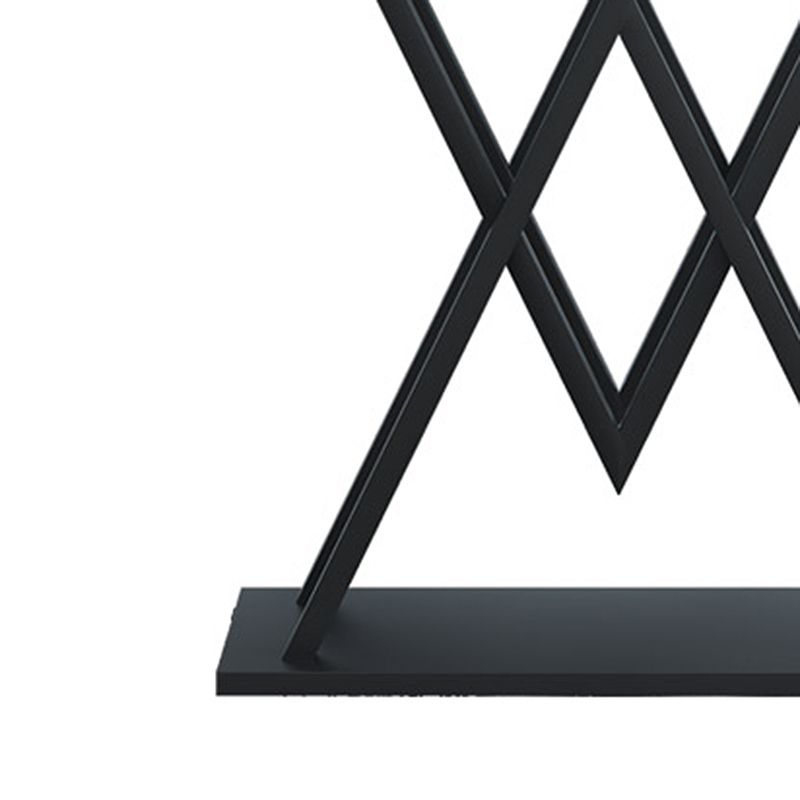 Metal Frame Accent Table with White Marble Console Table for Hall Clearhalo 'Console Tables' 'console_tables' 'Entry & Mudroom Furniture' 'furn' 'furn_console_tables' 'Furniture' 1200x1200_418a2e09-a3a1-4294-b418-15dd8177a5bd