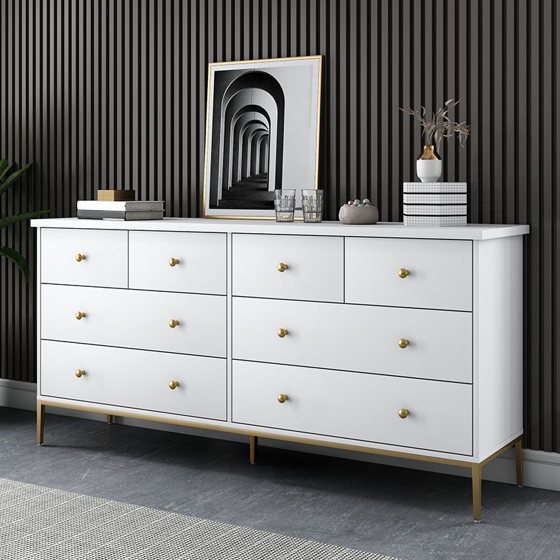 Glam Engineered Wooden Storage Chest Bedroom Chest with Drawers Clearhalo 'Bedroom Furniture' 'Dressers & Chests' 'dressers_chests' 'furn' 'furn_dressers_chests' 'Furniture' 1200x1200_418d961f-d5ed-409b-84e3-df81638ca341