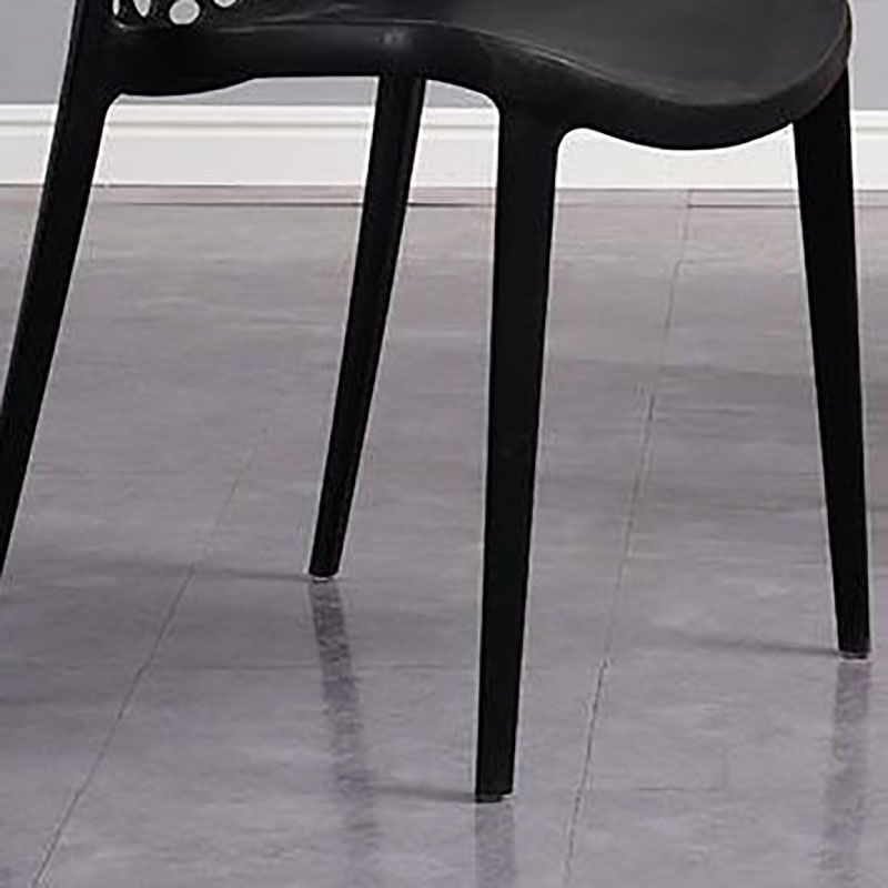 Contemporary Style Armless Plastic Side Chair Open Back Side Chair Clearhalo 'Dining Chairs' 'Dining Tables & Seating' 'dining_chair' 'furn' 'furn_dining_chair' 'Furniture' 'furniture_dining_chair' 'Kitchen & Dining Furniture' 1200x1200_418f25e7-dbf0-4873-9bfa-24a4fa3325a8