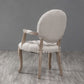 Farmhouse Wood Dining Chair Upholstered Arm Chair with 4 Grey Legs for Dining Room Clearhalo ' kitchen&dining_furn' 'Dining Chairs' 'Dining Tables & Seating' 'dining_chair' 'furn' 'furn_dining_chair' 'Furniture' 'furniture_dining_chair' 'Kitchen & Dining Furniture' 'kitchen' 1200x1200_418fcd8c-b83a-4ff7-9236-56f691fdcbc7