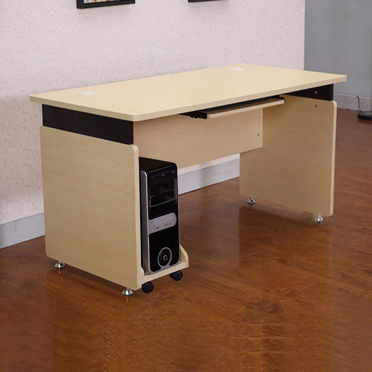 Bureau de bureau industriel Bureau d'ordinateur Rectangle en bois fabriqué