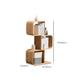 Modern Bamboo Bookcase Natural Open Back Standard Bookshelf with Shelves Clearhalo 'Bookcases' 'furn' 'furn_bookcases' 'Furniture' 'Office Furniture' 1200x1200_4194931b-9847-4acb-922a-213ff476036b