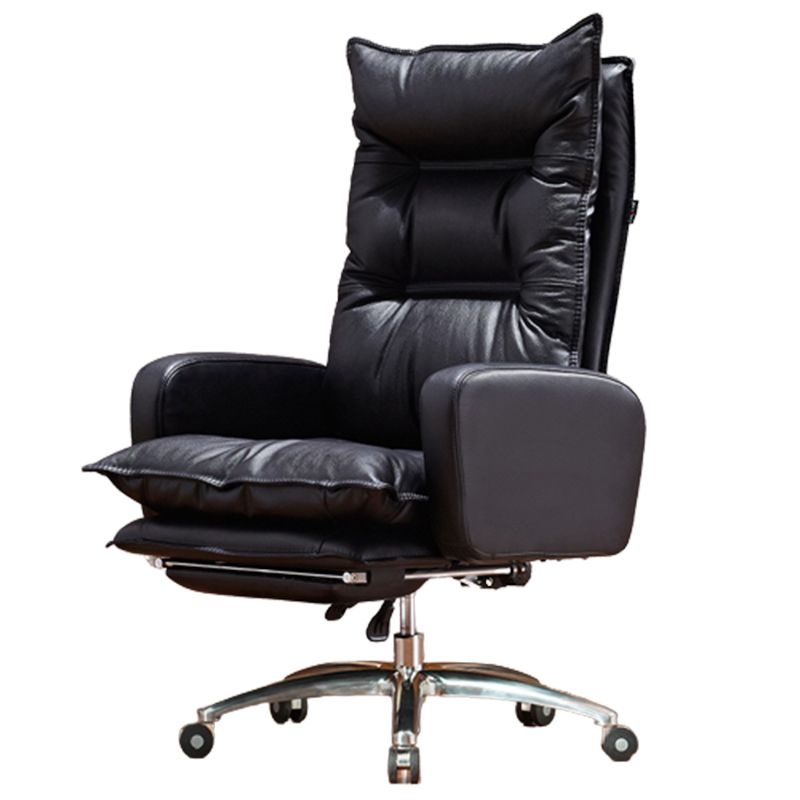 Modern Padded Arms Managers Chair Adjustable Seat Height Chair Clearhalo 'furn' 'furn_office_chair' 'Furniture' 'Office Chairs' 'Office Furniture' 'office_chair' 1200x1200_41950a3f-5406-43d4-b9ee-caf51221eb66