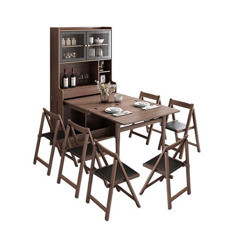 1//3/5/7 Pieces Modern Wood Multi Purpose Dining Set for Home