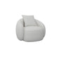Curved Wool Sofa White Contemporary Sloped Armed Sofa - 33.46" D Clearhalo 'furn' 'furn_sofas' 'Furniture' 'Living Room Furniture' 'Sofa' 'sofas' 1200x1200_419673a0-c158-4f5f-a204-5bafd449b9f7