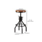 Industrial Metal Counter Height Stools Adjustable Bar Stool for Indoor Clearhalo 'Bar Furniture' 'Bar Stools' 'bar_stools' 'furn' 'furn_bar_stools' 'Furniture' 'Kitchen & Dining Furniture' 1200x1200_41973ff5-93d3-4ead-aff5-5c67cc1693fa