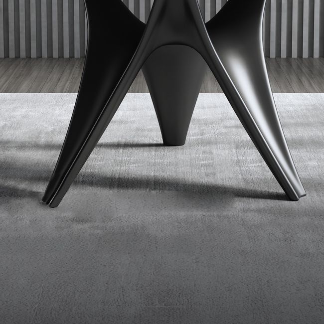 Mesa redonda de mesa moderna mesa de comedor con base de trípode