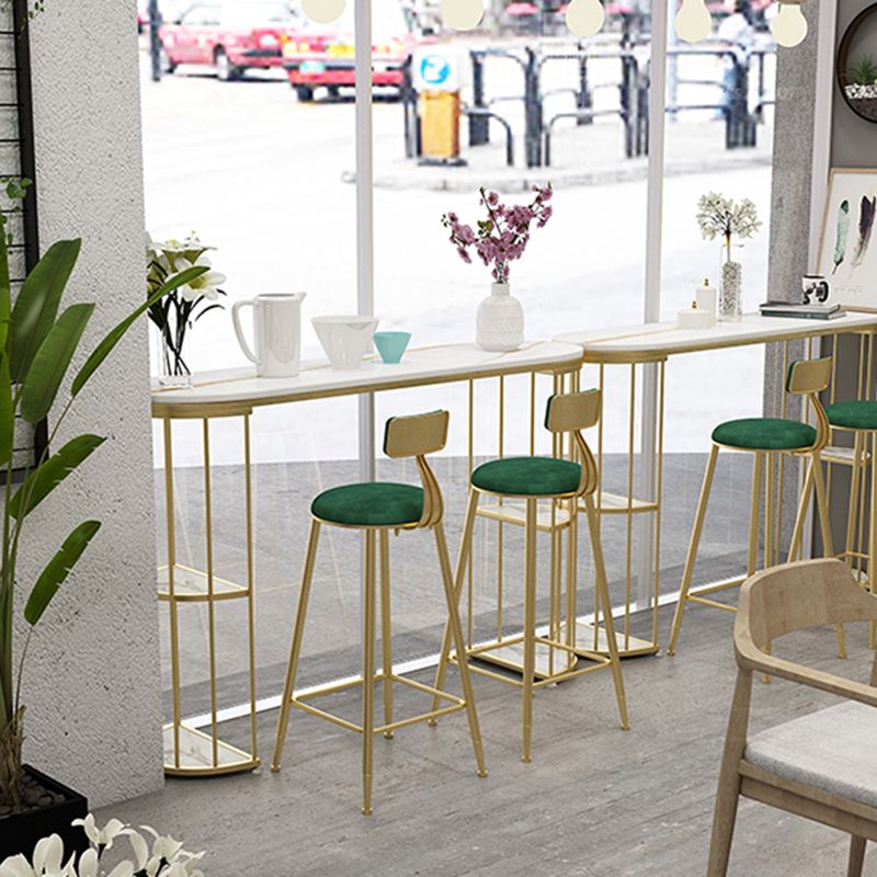 Contemporary Storage Bistro Accent Dining Table Indoor Double Pedestal Patio Bar Table Clearhalo 'Bar Furniture' 'Bar Tables' 'bar_tables' 'furn' 'furn_bar_tables' 'Furniture' 'furniture_bar_tables' 'Kitchen & Dining Furniture' 1200x1200_4199f4eb-9b68-4144-bbef-c33d3eee057d