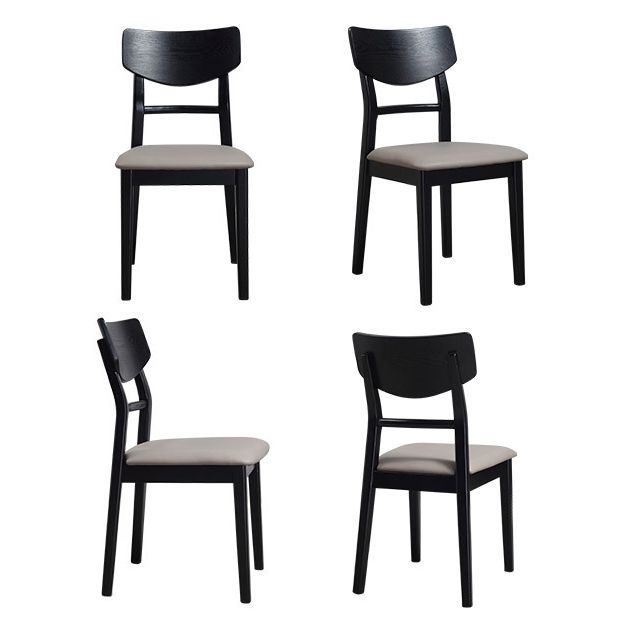 Traditional Indoor Dining Side Chair Wood Finish Ladder Back Stacking Dining Chair Clearhalo ' kitchen&dining_furn' 'Dining Chairs' 'Dining Tables & Seating' 'dining_chair' 'furn' 'furn_dining_chair' 'Furniture' 'furniture_dining_chair' 'Kitchen & Dining Furniture' 'kitchen' 1200x1200_419b69f3-3c30-46b2-804b-ee6db8d2d0c5