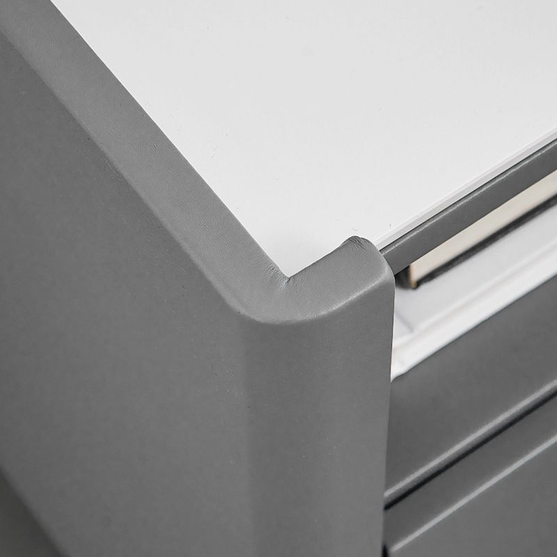 2-drawer Nightstand 21.65" Tall Charging Station Bedside Cabinet Clearhalo 'Bedroom Furniture' 'furn' 'furn_night_stand' 'Furniture' 'night_stand' 'Nightstands' 1200x1200_419c3bb0-fec9-49dc-89bb-6b3d20fe68be