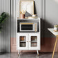 Wood Kitchen Sideboard Cabinet Glam Credenza with Drawers and Storage Clearhalo 'buffet_sideboard' 'Buffets & Sideboards' 'furn' 'furn_buffet_sideboard' 'Furniture' 'Kitchen & Dining Furniture' 1200x1200_419ef2b2-f878-45ed-b724-4181225dd5d5