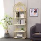Metal Bookshelf Modern Etagere Bookcase Storage and Display Shelves Clearhalo 'Bookcases' 'furn' 'furn_bookcases' 'Furniture' 'Office Furniture' 1200x1200_41a66958-334b-462e-a82f-e7c0348fd214