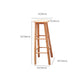 Modern Armless Wooden Counter Stool Oak Wood High Stool with 4 Legs Clearhalo 'Bar Furniture' 'Bar Stools' 'bar_stools' 'furn' 'furn_bar_stools' 'Furniture' 'Kitchen & Dining Furniture' 1200x1200_41a82374-2b8b-49d9-8548-f9b6c9d286b9