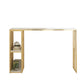 Modern Style Bar-height Table Gold Base Bar Table for Kitchen Clearhalo 'Bar Furniture' 'Bar Tables' 'bar_tables' 'furn' 'furn_bar_tables' 'Furniture' 'Kitchen & Dining Furniture' 1200x1200_41aa63c6-b99e-4961-8cb4-de630e75b077