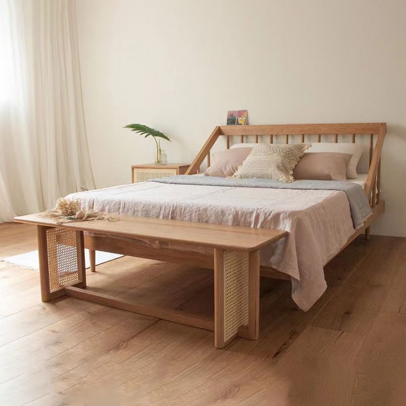 Solid Wood Rustic Dining Bench, 29.5"H Bench with Trestle Base Clearhalo 'Benches' 'Chairs & Seating' 'furn' 'furn_benches' 'Furniture' 'Living Room Furniture' 1200x1200_41ac6ab8-198d-4307-812a-a99c5a3e2a1a