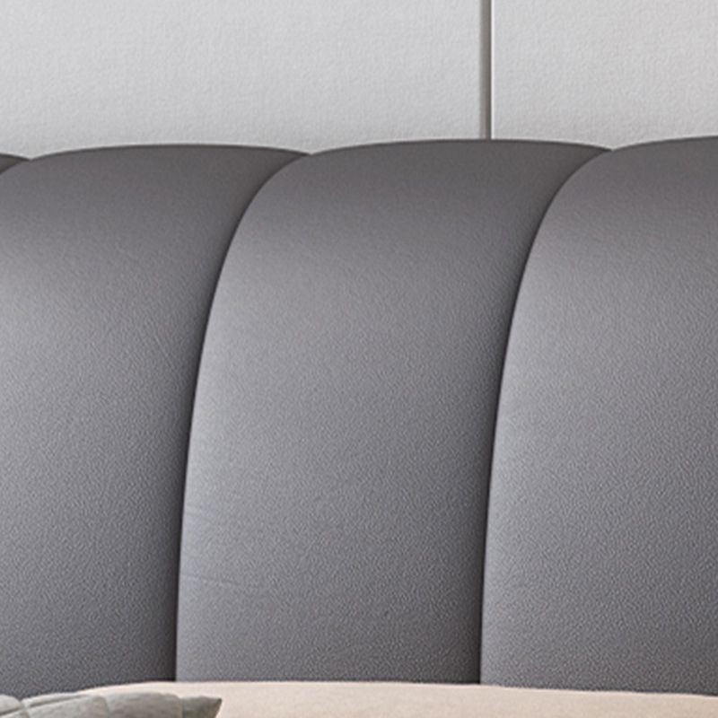 Contemporary Lift Up Storage Upholstered Headboard Solid Color Bed Frame Clearhalo 'Bedroom Furniture' 'Beds' 'furn' 'furn_beds' 'Furniture' 1200x1200_41ae4a90-6305-4b42-814c-e730abd65fcd