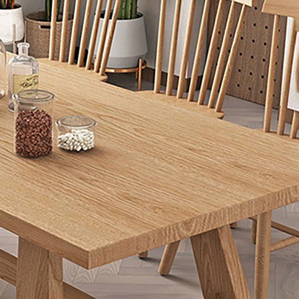 Modern Solid Wood Rectangle Dining¬†Room¬†Set Standard Height Home Dining Table Furniture Clearhalo 'Dining Room Sets' 'Dining Tables & Seating' 'dining_room_set' 'furn' 'furn_dining_room_set' 'Furniture' 'furniture_dining_room_set' 'Kitchen & Dining Furniture' 'kitchen&dining_furn' 'kitchen' 1200x1200_41af30e2-d41f-4d64-b356-126cc250382d