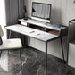 Bureau d'ordinateur en pierre de style industriel bureau rectangulaire de bureau