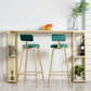 Moderno 1/3 pezzi da bar set tavolino in pietra con sgabelli alti per soggiorno