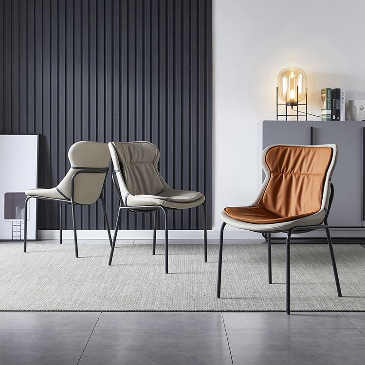 Modern Upholstered Side Dining Chairs Side Chair with Metal Legs (Set of 2) Clearhalo ' kitchen&dining_furn' 'Dining Chairs' 'Dining Tables & Seating' 'dining_chair' 'furn' 'furn_dining_chair' 'Furniture' 'furniture_dining_chair' 'Kitchen & Dining Furniture' 'kitchen' 1200x1200_41b09f83-7e6f-4031-9682-3a5d2d5d4d25