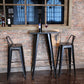 1/3/4/5 Pieces Industrial Bar Table Set Iron Bistro Set with Stools Clearhalo 'Bar Furniture' 'furn' 'furn_home_bar_bar_sets' 'Furniture' 'Home Bars & Bar Sets' 'home_bar_bar_sets' 'Kitchen & Dining Furniture' 1200x1200_41b0f85a-6533-436a-8564-944bbc5bd049