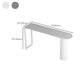 Industrial Stone Indoor Bar Height Table Double Pedestal Bar Dining Table Clearhalo 'Bar Furniture' 'Bar Tables' 'bar_tables' 'furn' 'furn_bar_tables' 'Furniture' 'Kitchen & Dining Furniture' 1200x1200_41b307e4-5bf8-41d8-b6c5-ba6a5a2a5d09