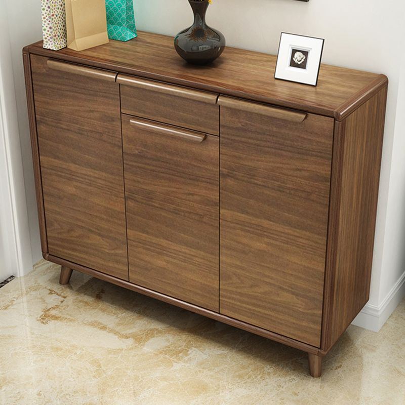 Industriële houten accentkastbar trekt rechte benen kast