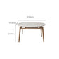 Home Dinner Room Kitchen Table Stone Extendable Dining Table