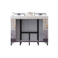 Black Steel Frame Wardrobe Armoire Contemporary Folding Wardrobe Cabinet Clearhalo 'Armoires & Wardrobes' 'armoires_wardrobes' 'Bedroom Furniture' 'furn' 'furn_armoires_wardrobes' 'Furniture' 1200x1200_41b60eb7-8c4c-46e3-bcea-9684d252c2b5