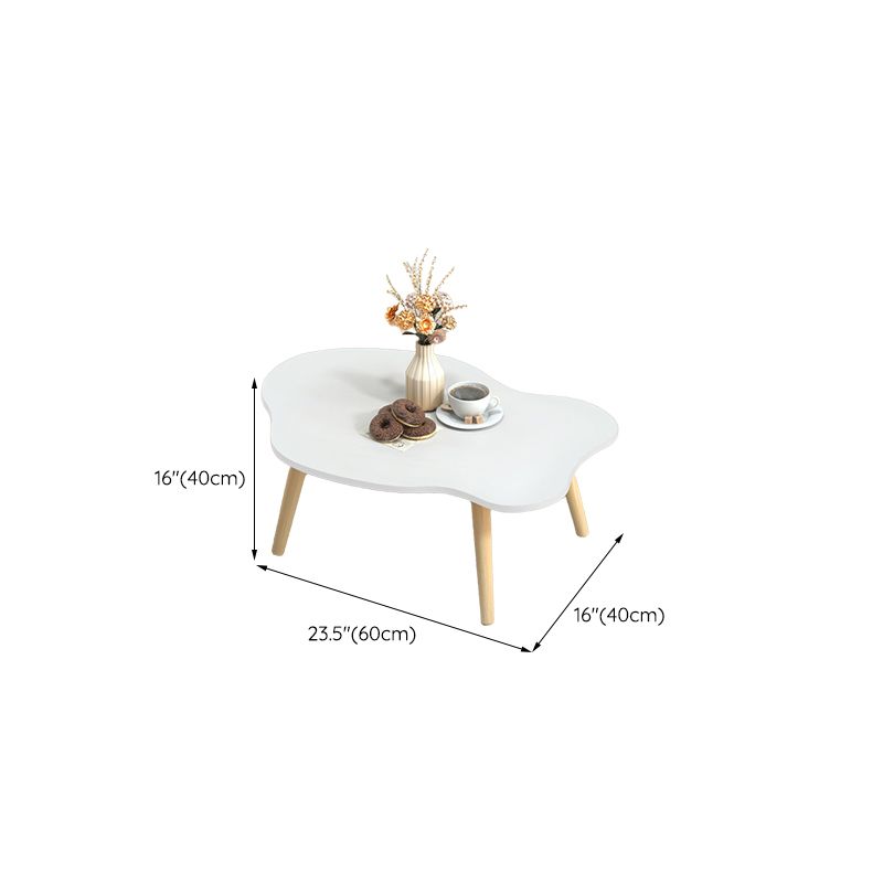 Modern Wood Side Table Bedroom No Distressing End Table with 4 Legs Clearhalo 'Coffee & Accent Tables' 'Coffee Tables' 'coffee_tables' 'furn' 'furn_coffee_tables' 'Furniture' 'Living Room Furniture' 1200x1200_41b95c12-0136-4793-9ec3-c7b54a138797