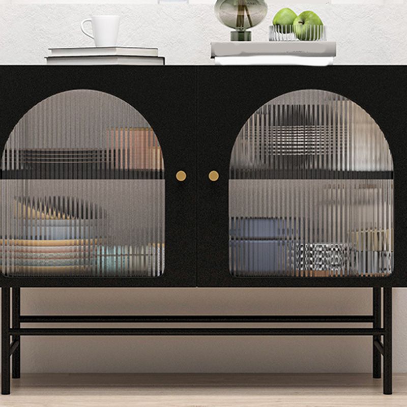Abbandono della Casa di sideboard del rettangolo contemporaneo con porta