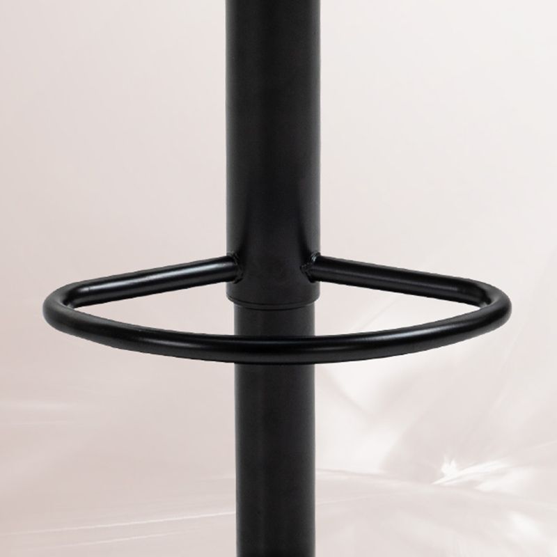 Nordic Indoor Barstool Iron Adjustable Swivel Tall Stool with Leather Seat Clearhalo 'Bar Furniture' 'Bar Stools' 'bar_stools' 'furn' 'furn_bar_stools' 'furniture_bar_stools' 'Kitchen & Dining Furniture' 'kitchen&dining_furn' 'kitchen' 'kitchen_furn' Furniture' 1200x1200_41bcaf8c-1cd2-408d-9ad5-cc3dca31ab10