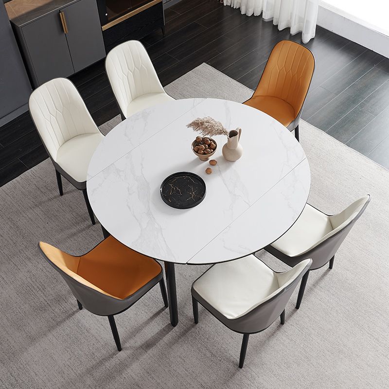 Contemporary Style Dining Chairs Metal Armless Side Parsons Chair for Kitchen Clearhalo ' kitchen&dining_furn' 'Dining Chairs' 'Dining Tables & Seating' 'dining_chair' 'furn' 'furn_dining_chair' 'Furniture' 'furniture_dining_chair' 'Kitchen & Dining Furniture' 'kitchen' 1200x1200_41bd7fe6-648f-4346-90c8-ed43c86c2611