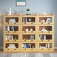 11.8" W Closed Storage Bookcase Modern Wooden Bookshelf with Glass Doors Clearhalo 'Bookcases' 'furn' 'furn_bookcases' 'Furniture' 'Office Furniture' 1200x1200_41bfa57a-f5e1-4658-b2d9-da39014204bc