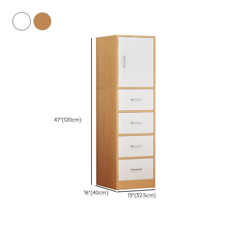 Contemporary Rectangle Storage Cabinet with Wooden Knobs Doors Clearhalo 'Cabinets & Chests' 'cabinets_chests' 'furn' 'furn_cabinets_chests' 'Furniture' 'Living Room Furniture' 1200x1200_41c34a4e-3a44-4e68-9a4c-402c8c204cb6