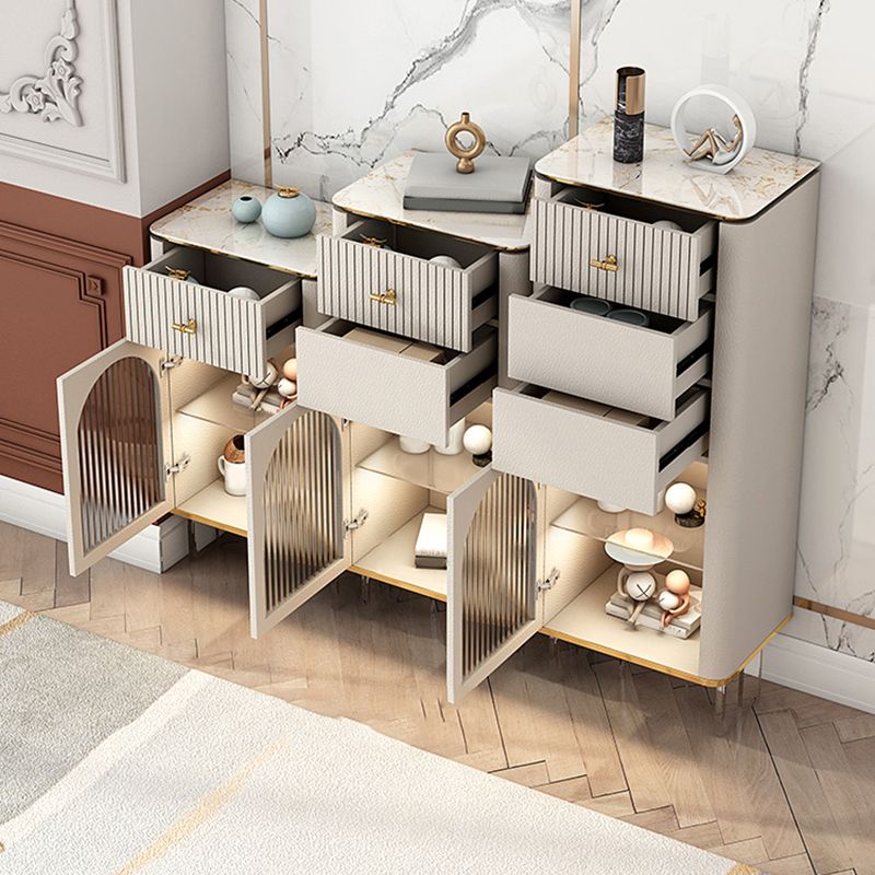 11.7-inch Width Glam Storage Chest Dresser Stone Storage Chest Clearhalo 'Bedroom Furniture' 'Dressers & Chests' 'dressers_chests' 'furn' 'furn_dressers_chests' 'Furniture' 1200x1200_41c476b9-69fc-4e03-9911-3d00abaa6194