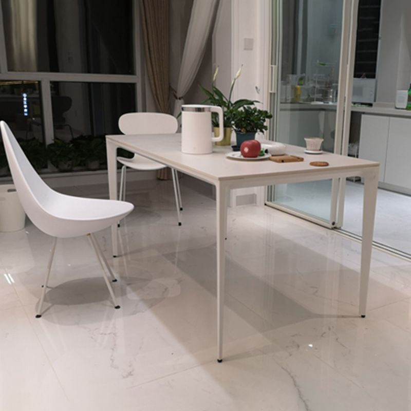 Sintered Stone Home Dining Table Modern Rectangle Dining Room Table