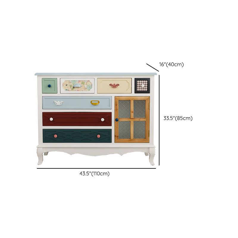 Creazione di stoccaggio in legno fabbricato in stile costiero per la camera da letto