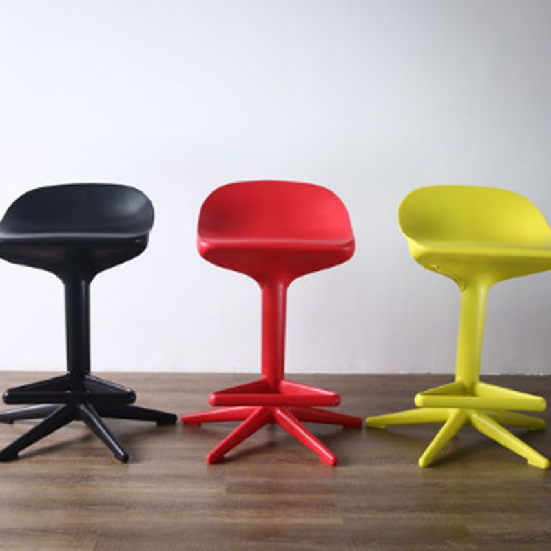 Living Room Modern Plastic Barstool Rotating Lifting Macron Bar Stool with Backrests Clearhalo 'Bar Furniture' 'Bar Stools' 'bar_stools' 'furn' 'furn_bar_stools' 'furniture_bar_stools' 'Kitchen & Dining Furniture' 'kitchen&dining_furn' 'kitchen' 'kitchen_furn' Furniture' 1200x1200_41c70e9e-f891-453e-a61d-1b424112acc6