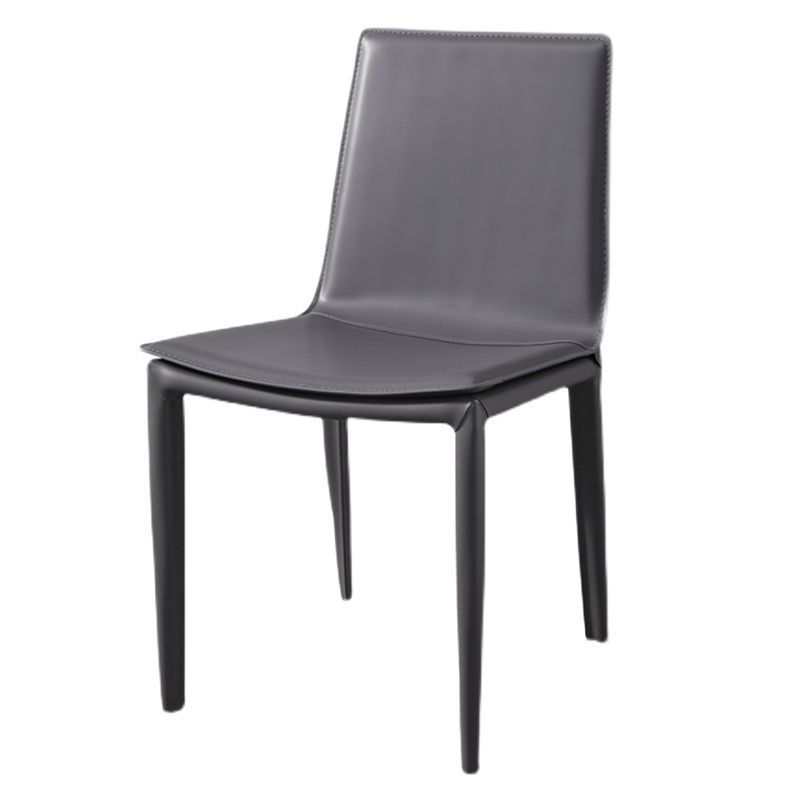 Upholstered Dining Side Chair Modern Armless Dining Chairs for Home Clearhalo 'Dining Chairs' 'Dining Tables & Seating' 'dining_chair' 'furn' 'furn_dining_chair' 'Furniture' 'Kitchen & Dining Furniture' 1200x1200_41ca66e4-abd8-4ff8-a2d5-10da881c2596
