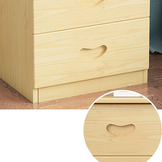 Traditionelle 2 Schubladen Akzenttisch Nachttisch antikes Finish -Bett Nachttisch