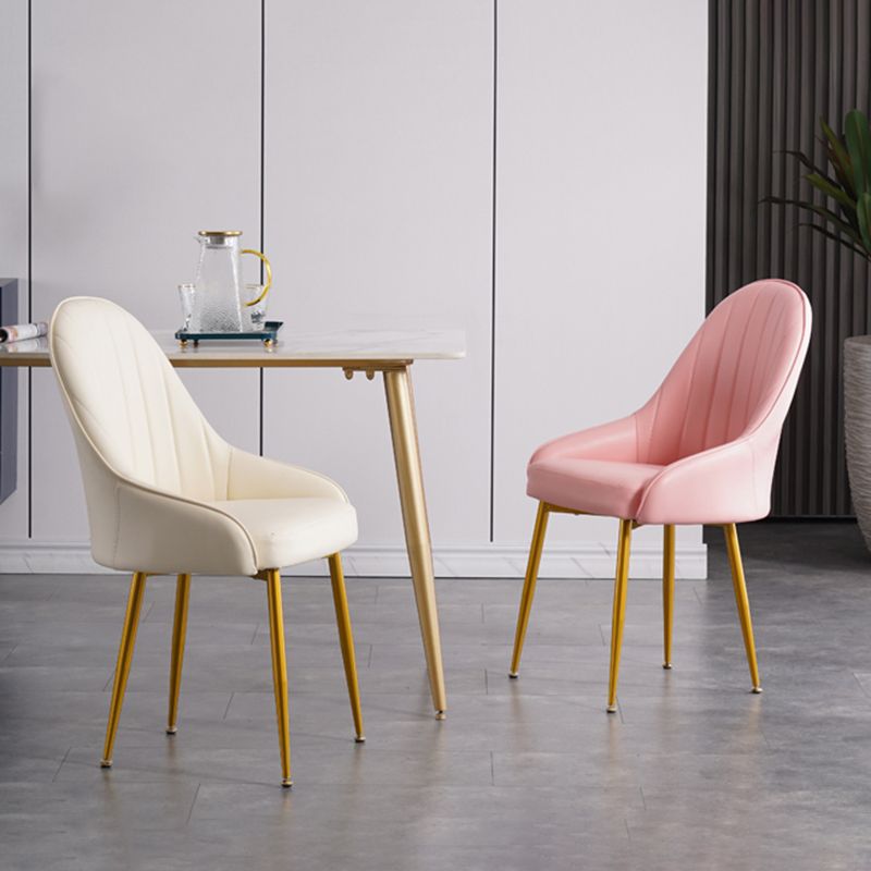 Nordic Metal Dining Room Armchairs Upholstered Linen Fabric Chairs for Restaurant Clearhalo ' kitchen&dining_furn' 'Dining Chairs' 'Dining Tables & Seating' 'dining_chair' 'furn' 'furn_dining_chair' 'Furniture' 'furniture_dining_chair' 'Kitchen & Dining Furniture' 'kitchen' 1200x1200_41cc438f-6f15-435c-9bd6-4244f850c0d0