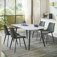 Metal Industrial Rectangle Dining Table Sintered Stone Top Table for Dining Room Clearhalo ' dining_table' 'Dining Tables & Seating' 'Dining Tables' 'furn' 'furn_dining_table' 'Furniture' 'furniture_dining_table' 'Kitchen & Dining Furniture' 'kitchen&dining_furn' 'kitchen' 'kitchen_dining_table' 1200x1200_41cc5bb5-c158-4dfd-9e03-7d812f4dcfa0